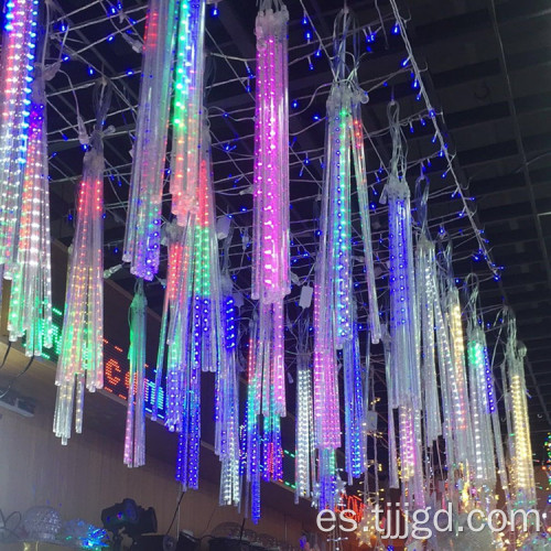 Luces de ducha de meteorito al aire libre